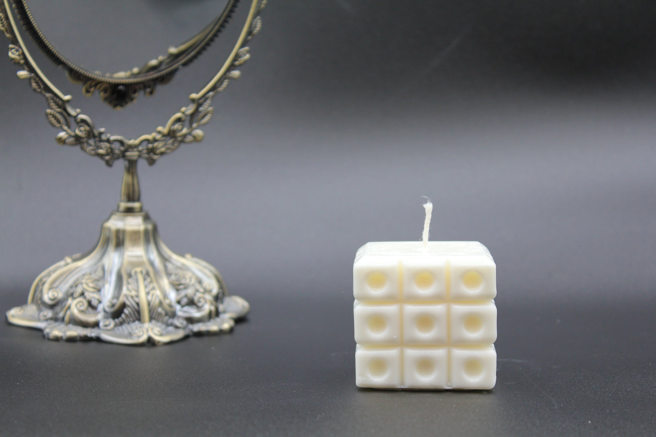 Rubik’s Cube Candle